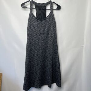 MGP Womens Small Dress Black Gray Sleeveless Athletic Stretch Performance